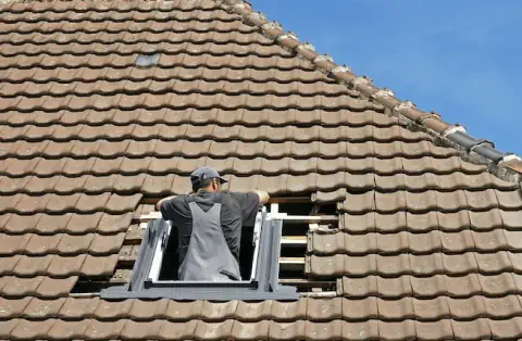 Pose de velux - Pavant